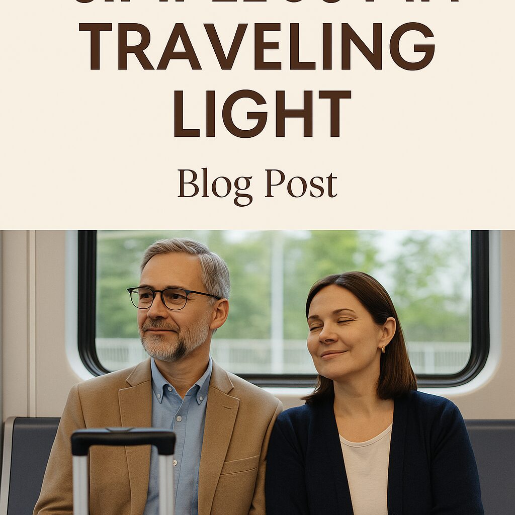 50代夫婦の旅のと中の画像