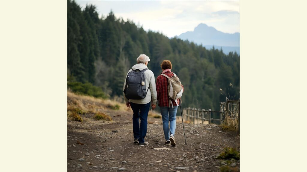 夫婦ふたりの旅行の画像