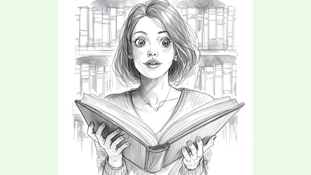 不安を蹴散らす女性の画像