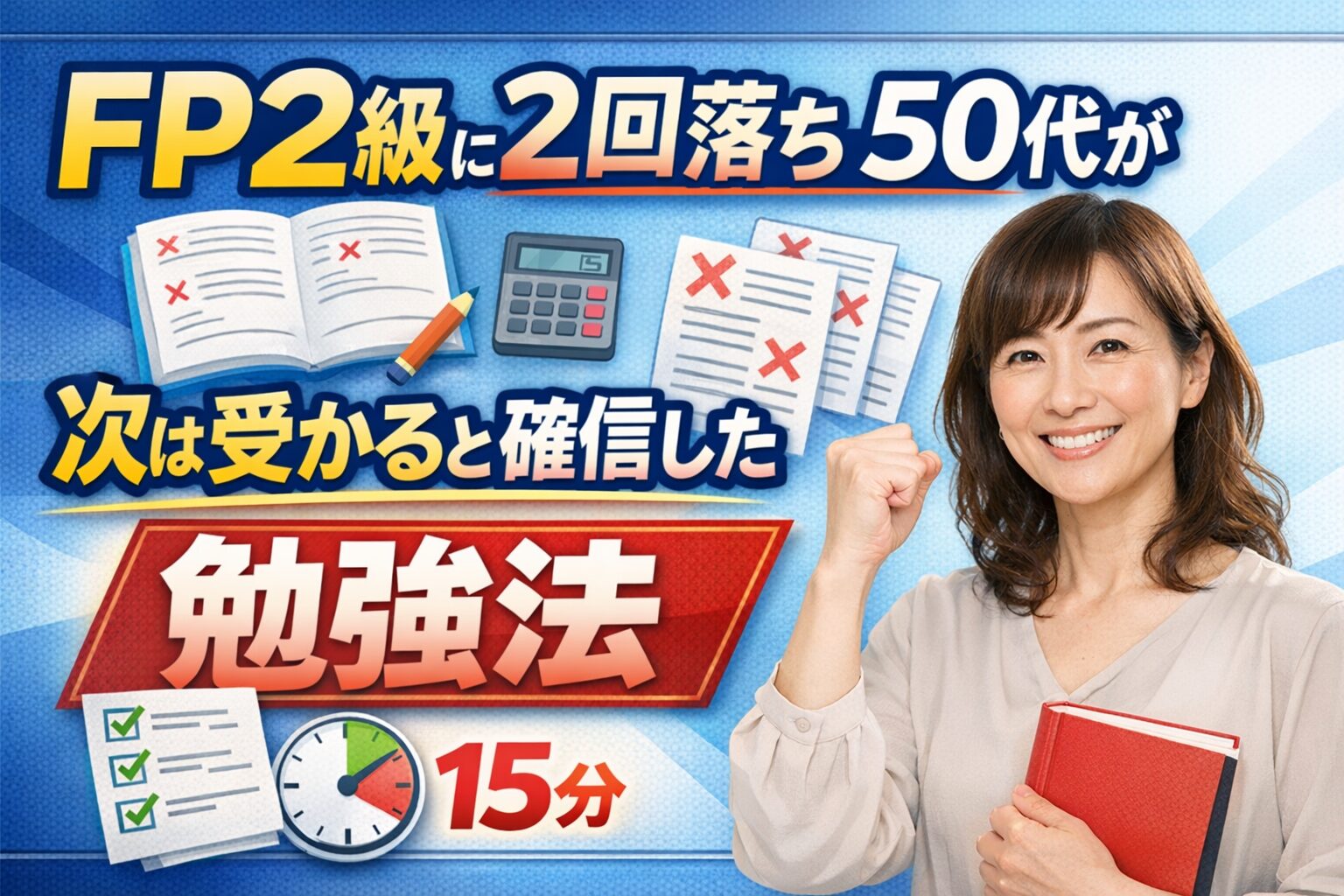 FP2級の勉強方法の画像