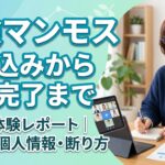 保険マンモス　申し込みから面談完了までノ画像